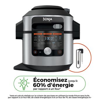 Multicuiseur Ninja SmartLid 14-en-1 Foodi MAX OL750EU 1760 W Noir et Argent