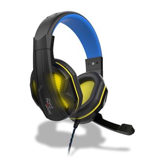 Casque Gaming LED avec fil Steelplay HP-47 compatible PS5, PS4, Xbox Series, Xbox One, Switch et PC