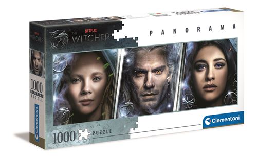 Clementoni Puzzle Panorama The Witcher 1000 Pièces - Image 3