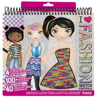 Portfolio de dessins sequins Lansay