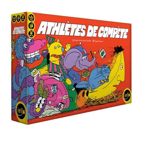 Jeu d'ambiance Iello Athlètes de Compète Prix Fnac 2026 Jeu de société Ambiance