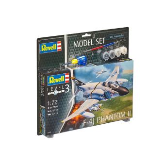 Revell kit de maquette F-4J Phantom II245 mm échelle 1:72 - Maquette