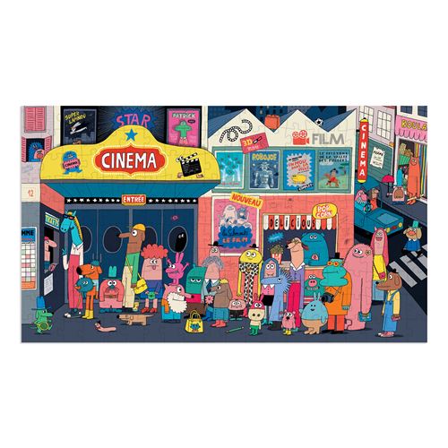 Puzzle Tous au cinoche Les Schmouks