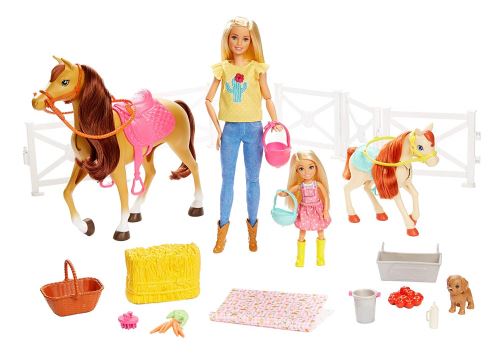 Playset Barbie Chelsea et Les Amies des Animaux