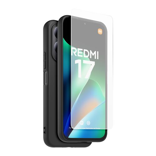 Pack coque TPU et verre trempe pour Redmi 17 4G5G - vue 2