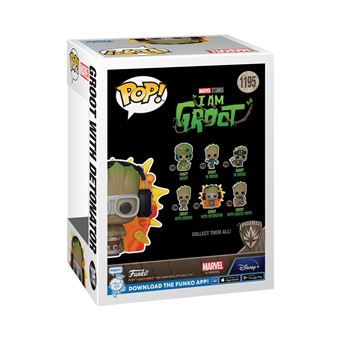 Figurine Funko Pop Marvel I am Groot with detonator
