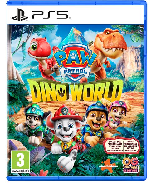 Paw Patrol la Pat'Patrouilleᴹᶜ: Mission Dino PS5