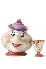 Figurine Enesco Disney A Mother's Love Mrs. Potts et Chip Figurine