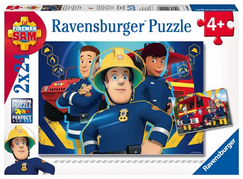 Ravensburger - Sam hilft dir in der Not 2 x 24 Teile