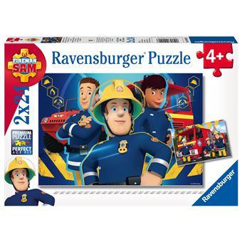 Puzzle Janod Les pompiers 24 pièces