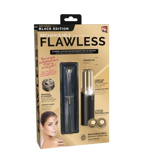 Epilateur électrique Bst Flawless Black Edition EPIL10 Noir