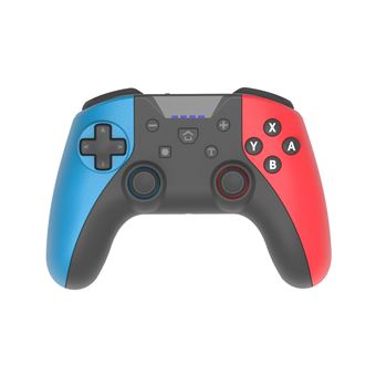 Manette sans fil Alpha Omega Players Expert Gamepad pour Nintendo Switch Bleu et Rouge