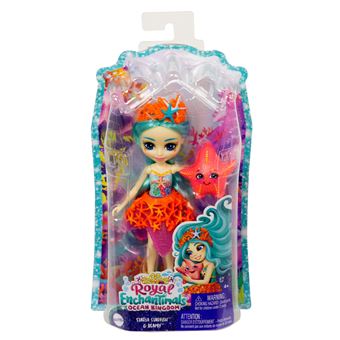 Poupée Enchantimals Starla Etoile de mer et Beamy