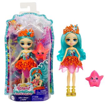 Poupée Enchantimals Starla Etoile de mer et Beamy