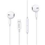 Ecouteurs intra-auriculaire filaires USB Lightning Urban Factory ELM50UF Blanc