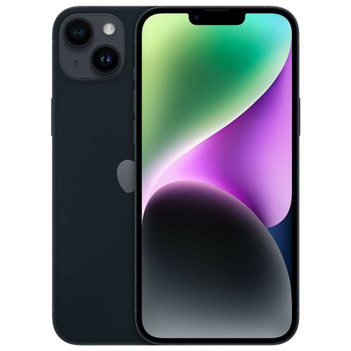 Apple iPhone 14 Plus 6.7"" Double SIM 128 Go Noir Reconditionné Grade A Lagoona État correct - N/A reconditionné disponible sur Fnac