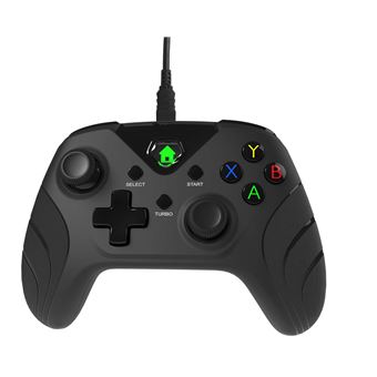 Manette filaire Under Control pour Xbox Series XS Noir