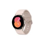 Montre connectée Samsung Galaxy Watch5 Boîtier Aluminium 40 mm Or Rosé avec Bracelet Silicone Doré et Rose VERSION IMPORT