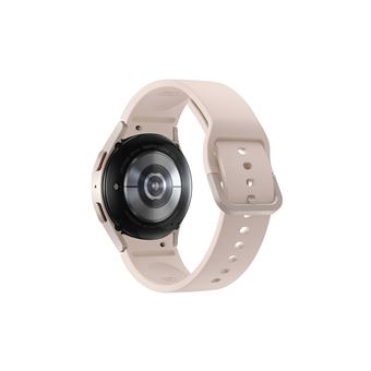 Montre connectée Samsung Galaxy Watch5 Boîtier Aluminium 40 mm Or Rosé avec Bracelet Silicone Doré et Rose VERSION IMPORT