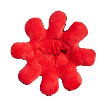 Animal en peluche Fortus Pieuvre réversible XL Rouge et Noir