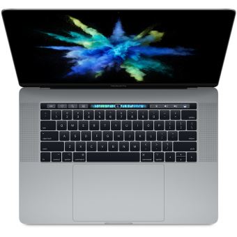 MacBook Pro Touch Bar 15 i7 3,1 Ghz 16 Go RAM 1 To SSD Gris Sidéral (2017)  - Reconditionné - Très bon état - Cdiscount Informatique