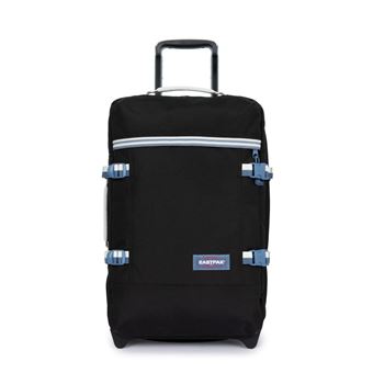 Valise cabine souple Eastpack Tranverz S Noir et Bleu