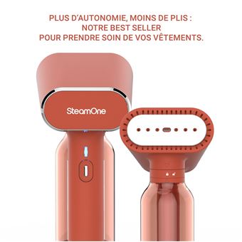 Défroisseur portatif SteamOne KARL XL RUST400 Terracotta