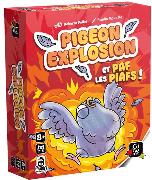 Jeu D’Ambiance Gigamic CRAPI – De 2 À 5 Joueurs, À Partir De 8 Ans