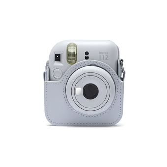Housse Fujifilm pour appareil photo Instax Mini 12 Blanc