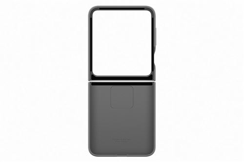 Samsung Silikonhülle für Samsung Galaxy Z Flip 6 - mit Ring - Grau