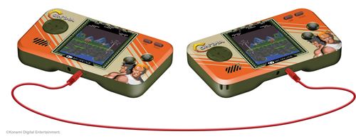 My Arcade Orange Et Vert Console Rétrogaming Pocket Player Contra