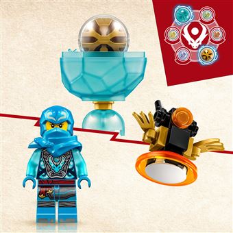 LEGO® Ninjago® 71778 Le dérapage Spinjitzu Le pouvoir du dragon de Nya