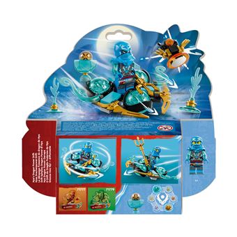 LEGO® Ninjago® 71778 Le dérapage Spinjitzu Le pouvoir du dragon de Nya