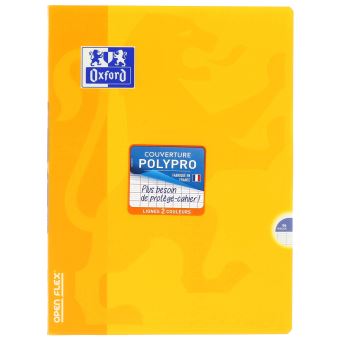 Cahier Openflex Spirale Polypro Bleu OXFORD 24 x 32 180p Grands Carreaux Seyès 90g : Chez Cahier Openflex Spirale Polypro Bleu OXFORD 24 x 32 180p Grands Carreaux Seyès 90g : Chez