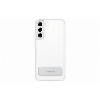 Coque Fonction stand pour Samsung Galaxy S22+ Transparent