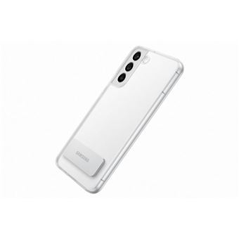 Coque Fonction stand pour Samsung Galaxy S22+ Transparent