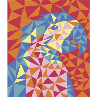 Loisir creatif sables colores theme oiseaux