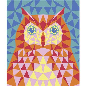 Loisir creatif sables colores theme oiseaux