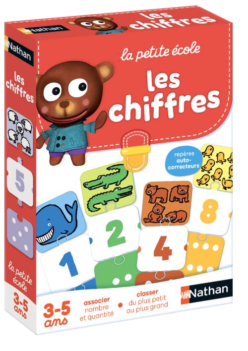 Nathan Multicolore Les Chiffres