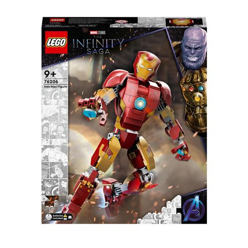 Lego Marvel Lego® Marvel 76206 L’Armure Articulée D’Iron Man