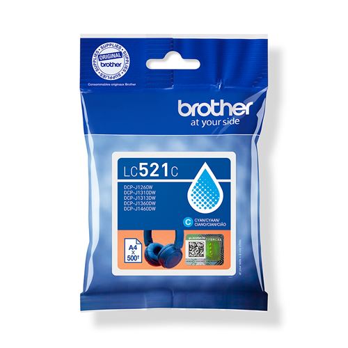 Cartouche d encre Brother LC521C Cyan