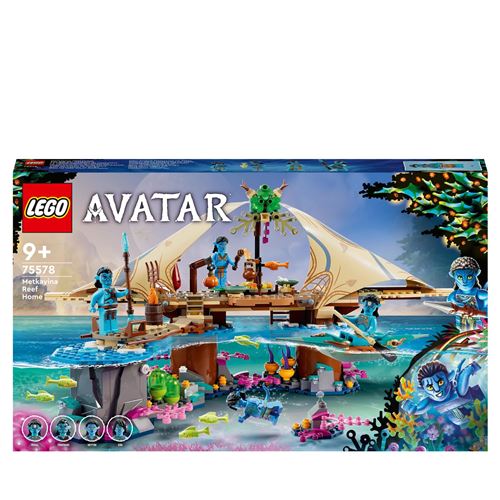 Lego Avatar Lego® Avatar 75578 La Maison Du Récif De Metkayina