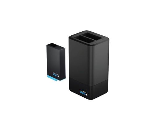GoPro Dubbel Batterijlader + GoPro Max Batterij Zwart