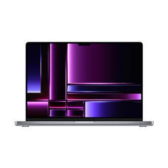 Apple MacBook Pro 16'' 1 To SSD 16 Go RAM Puce M2 Pro CPU 12 cœurs GPU 19 cœurs Gris sidéral début 2023 - 1