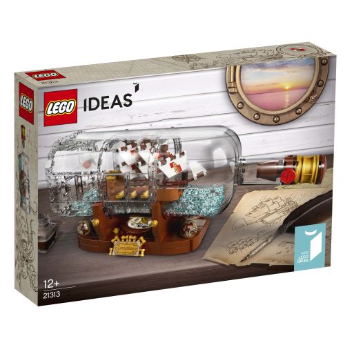 Lego® Ideas 21313 Bateau En Bouteille
