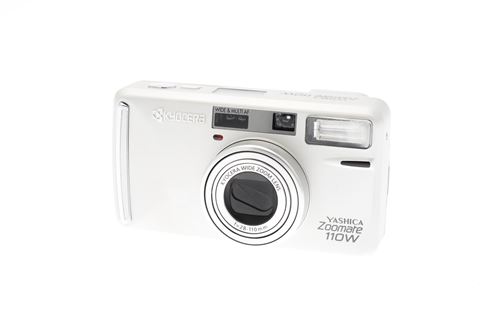 Appareil photo argentique Yashica Zoomate 110W Blanc Reconditionné