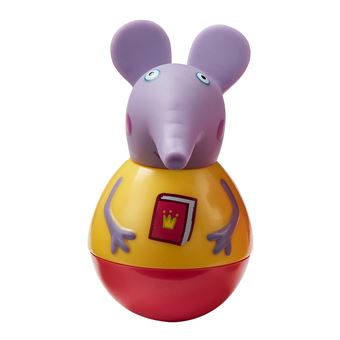Jouet à bascule Giochi Preziosi Weebles Peppa Pig 1 personnage Modèle aléatoire