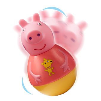 Jouet à bascule Giochi Preziosi Weebles Peppa Pig 1 personnage Modèle aléatoire
