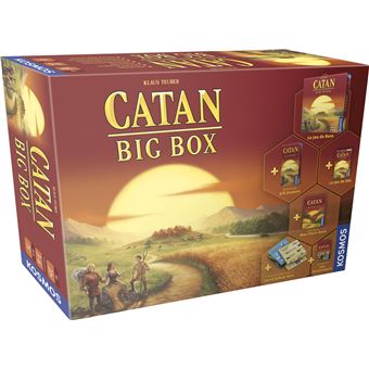 Jeu de stratégie Asmodee Catan Big Box