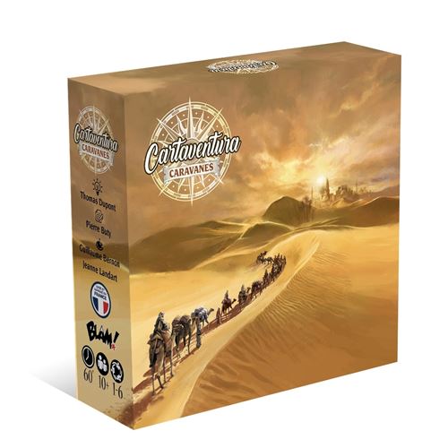 Jeu De Stratégie Blam Cartaventura – Caravanes Blackrock BLM059CAblam